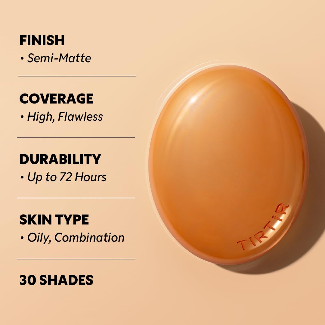 TIRTIR AI‑Filter Cushion Foundation – 30 Shades